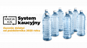 System kaucyjny na niektóre opakowania po napojac